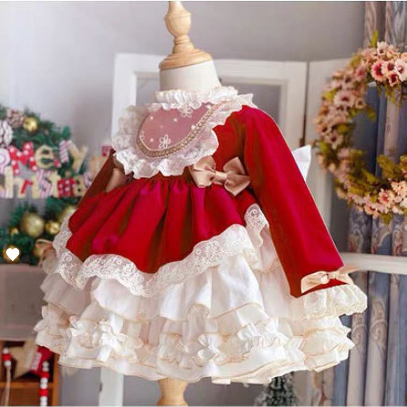 Baby Xmas Clothing - Вечернее платье для маленьких девочек, новое