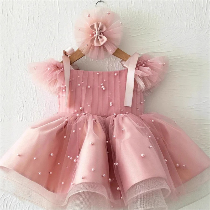 Baby Xmas Clothing - Детские платья принцессы из тюля с