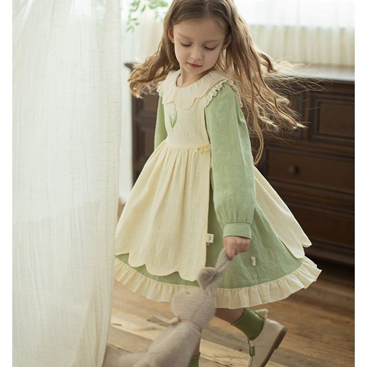 Baby Xmas Clothing - Ид новое бархатное кружевное платье принцессы