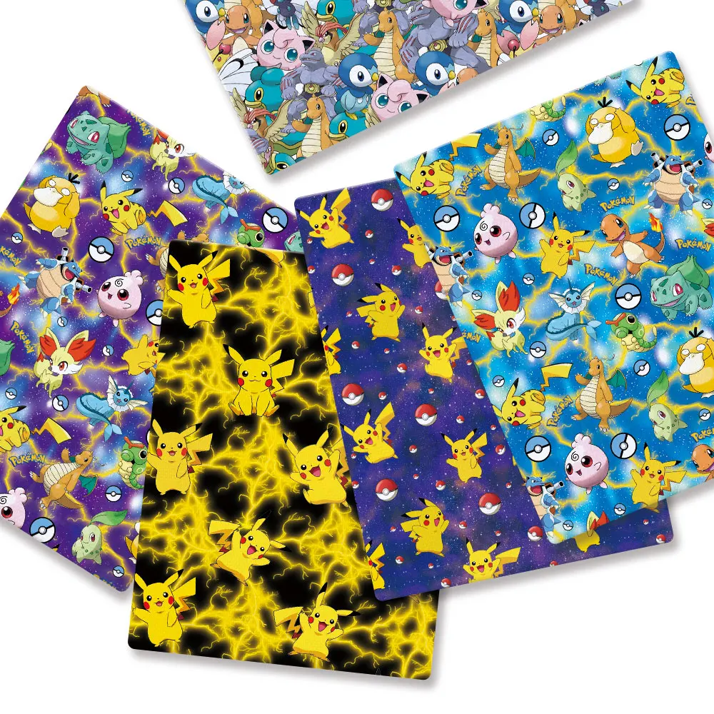 Baby Clothing Japan - Ткань с рисунком покемона 140*50 см,