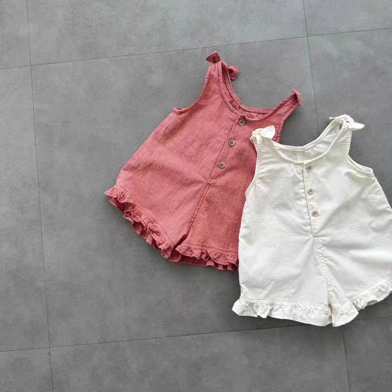 Baby Clothing Online - Летний комбинезон для девочек HY2831 с