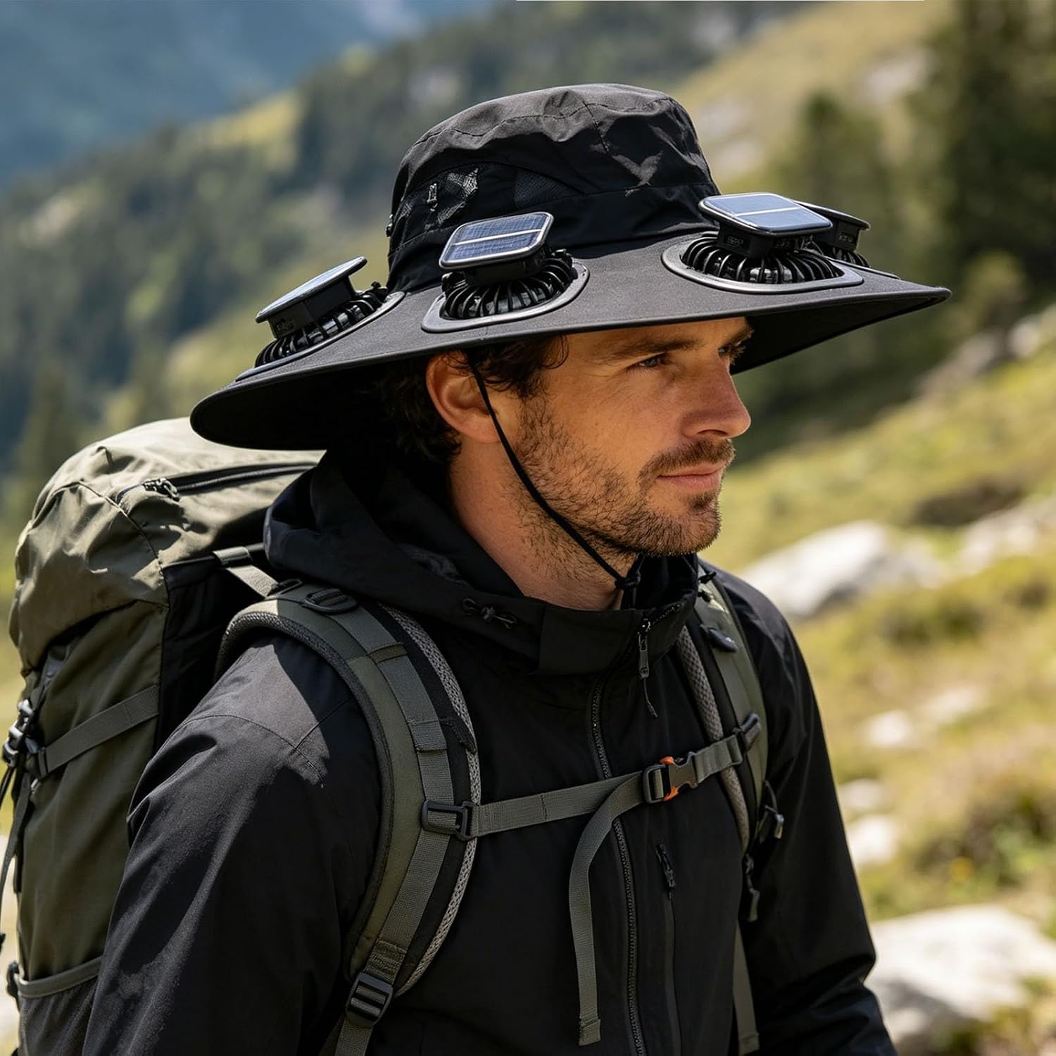 Летняя кепка-козырек с 6 венти – обзор и цена Sun Hat Wide Brim