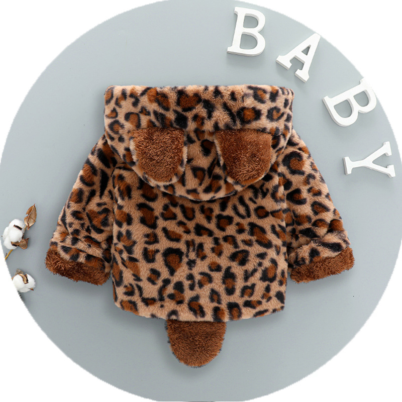 Детская плюшевая куртка с леоп – обзор и цена Baby Xmas Clothing