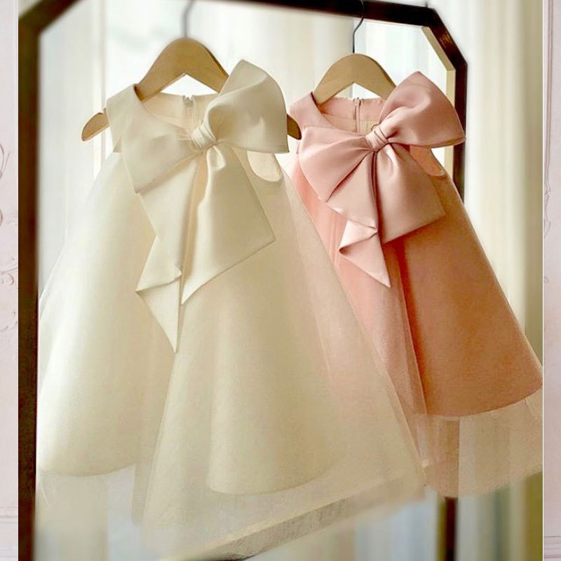 Летнее платье с большим бантом – обзор и цена Baby Xl