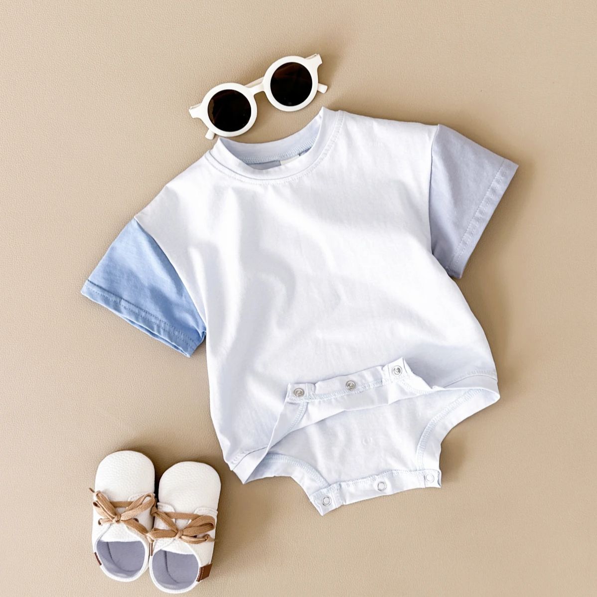 Комбинезон хлопковый с коротки – обзор и цена Baby Clothing Online