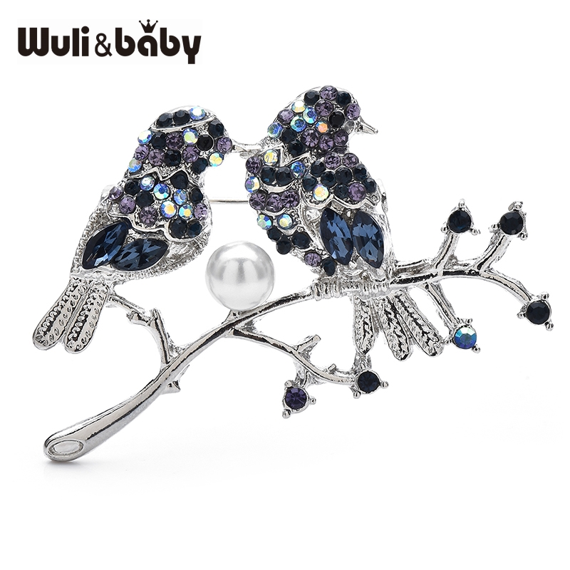 Wuli&baby Crystal Couple Birds – обзор и цена Baby Xmas Clothing